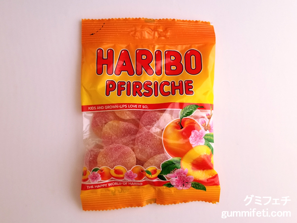 ハリボーグミ ピーチ Haribo グミフェチ